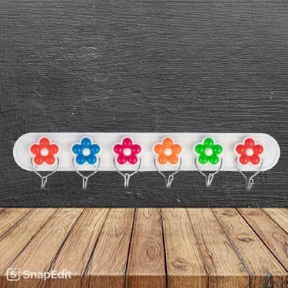 تصویر از قلاب خطکش اویز6عددی