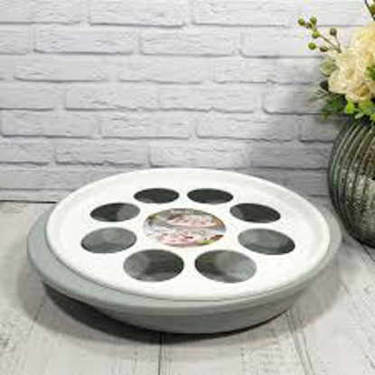 تصویر از سینی9حفره گرد