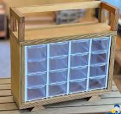 تصویر از باکس16کشو نرده ای