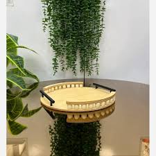 تصویر از سینی مهره دارگرد ومربع
