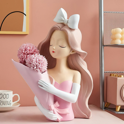 تصویر از دختر گل بدست