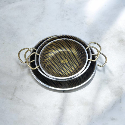 تصویر از 3تابه دودسته طلا زنبوری کبان